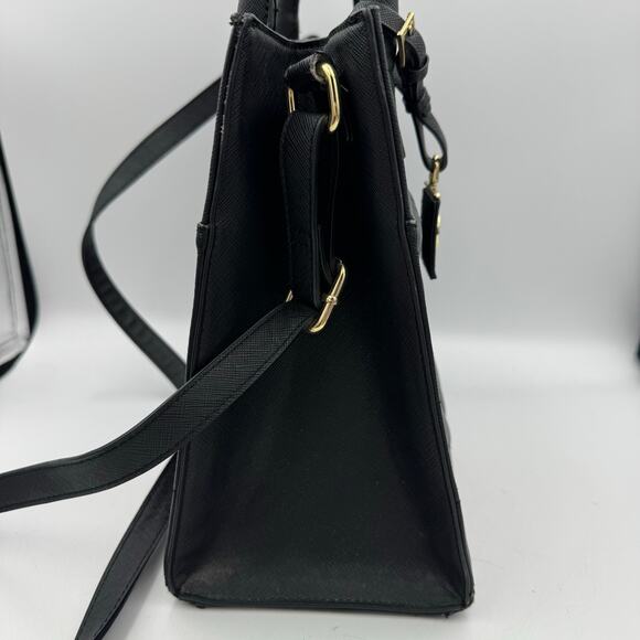 Loungefly Star Wars Rebel Alliance Black Faux Leather Satchel Handbag - Picture 3 of 16